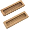 WHITECAP Teak Large Rectangular Drawer Pull (2 pack)