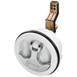 WHITECAP Non-Locking T-Handle, White/Chrome