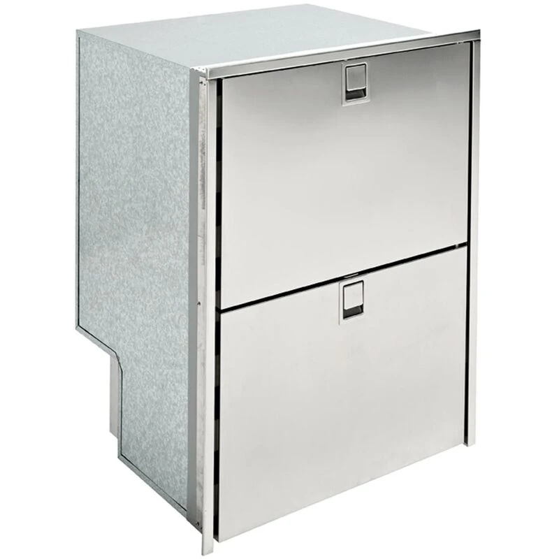 ISOTHERM Drawer 160 Light Refrigerator Only, AC/DC, 5.5 Cu. Ft., Stainless Steel, 4-Sided Flush Mount Flange 1 ISOTHERM Drawer 160 Light Refrigerator Only, AC/DC, 5.5 Cu. Ft., Stainless Steel, 4-Sided Flush Mount Flange