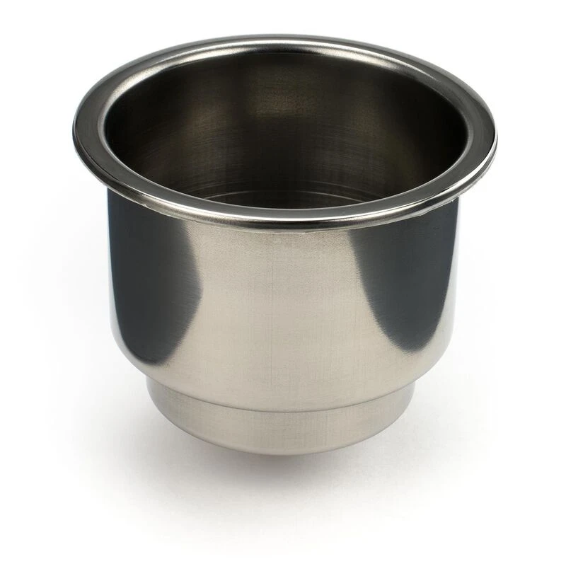 WHITECAP Recessed Cup Holder with Drain 2 WHITECAP Recessed Cup Holder with Drain - Image 2