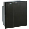 ISOTHERM Cruise 200 Classic - Side by Side Fridge/Freezer AC/DC, Black Door & Panel, 4-Sided Black Flange