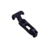 SOUTHCO MARINE Flexible T-Handle Latch, Black, Front Mount