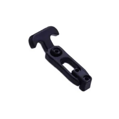 SOUTHCO MARINE Flexible T-Handle Latch, Black, Front Mount