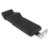 SOUTHCO MARINE Over-Center Flexible Draw Latch, Large with Right-Angle Keeper, Black