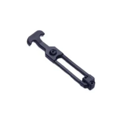 SOUTHCO MARINE Flexible T-Handle Latch, Front Mount, Black