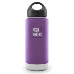 KLEAN KANTEEN 16 oz. Wide-Mouth Water Bottle with Loop Cap