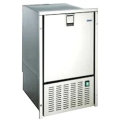 ISOTHERM White Crescent Ice Maker, Stainless Steel Door, 230VAC/50Hz