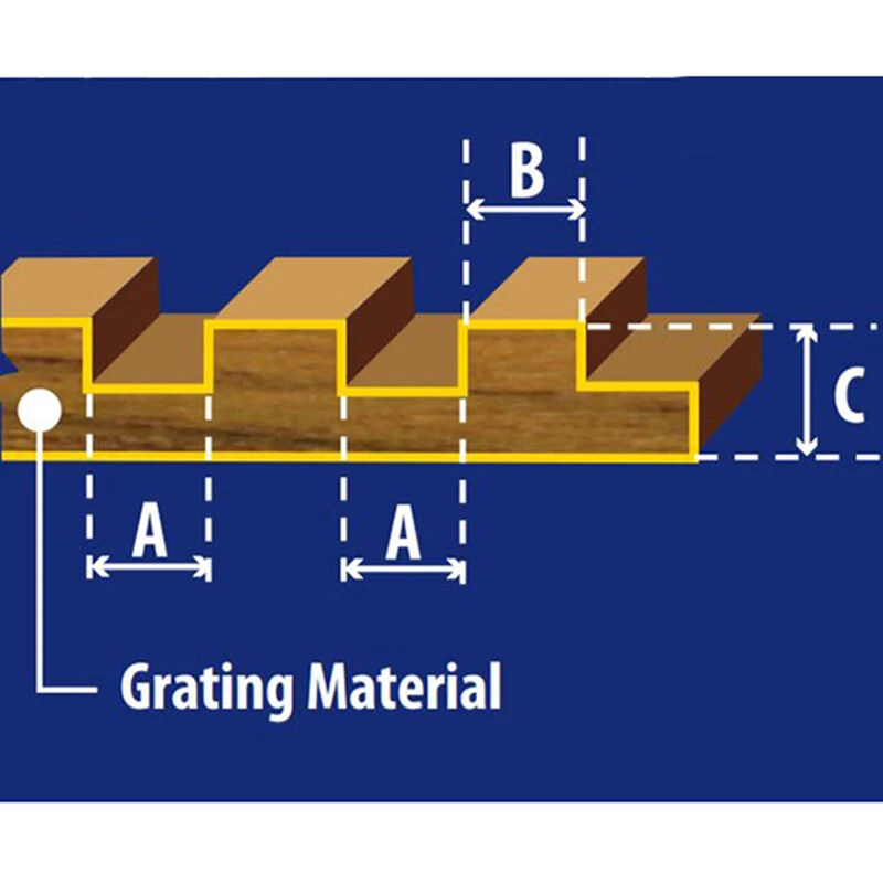 WHITECAP Teak 1/2" Cockpit Grating Material 3 WHITECAP Teak 1/2" Cockpit Grating Material - Image 3