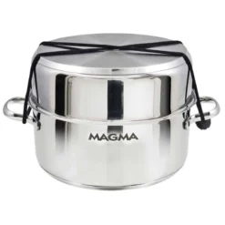 MAGMA Professional Series Gourmet Nesting 7-Piece Stainless Steel Induction Cookware Set with Ceramica® Non-Stick 5 MAGMA Professional Series Gourmet Nesting 7-Piece Stainless Steel Induction Cookware Set with Ceramica® Non-Stick -Boat Cabin And Galley Store 17685165 3 1500.27012021120126
