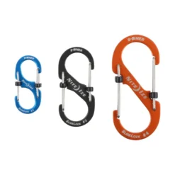 NITE IZE S-Biner® SlideLock® Aluminum Dual Carabiner, 3-Pack