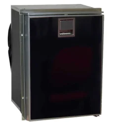 ISOTHERM Cruise 42 Elegance Black - 1.5 cu.ft., DC only, Black Door, 3-Sided Flange, Remote Mount Compressor