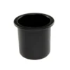 WHITECAP Nylon Recessed Cup Holder, Black