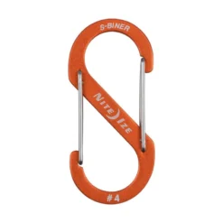 NITE IZE S-Biner® Dual Carabiner Aluminum #4 - Orange