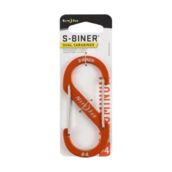 NITE IZE S-Biner® Dual Carabiner Aluminum #4 - Orange -Boat Cabin And Galley Store 19273515 3 1500.15112018020009