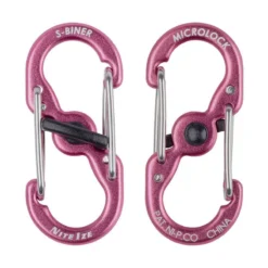 NITE IZE S-Biner® TagLock™ Aluminum, 2-Pack