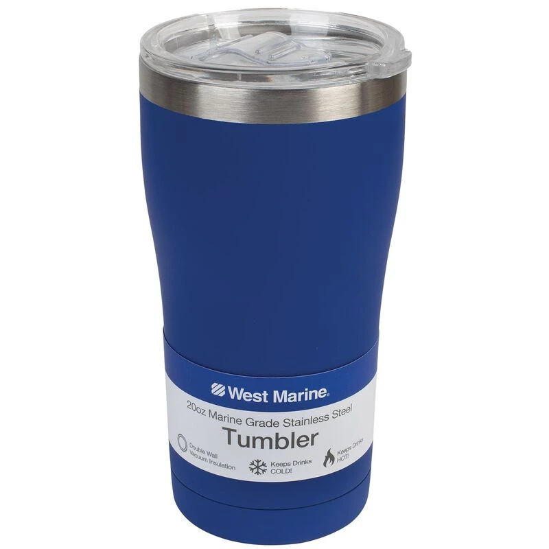 WEST MARINE 20 oz. Insulated Tumbler 1 WEST MARINE 20 oz. Insulated Tumbler