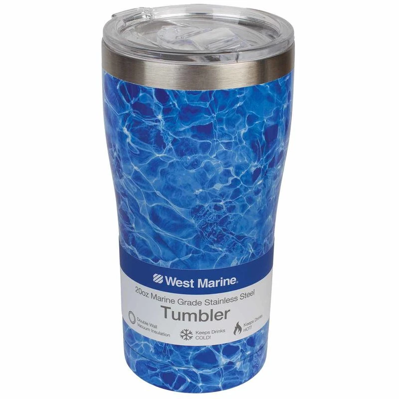 WEST MARINE 20 oz. Insulated Tumbler 1 WEST MARINE 20 oz. Insulated Tumbler