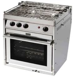 FORCE 10 Three-Burner Euro Compact Gimbaled Propane Range