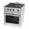 FORCE 10 Three-Burner Glass-Top 120V Electric Range