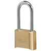 MASTER LOCK 2" Wide Resettable Combination Brass Padlock with 2-1/4" Shackle