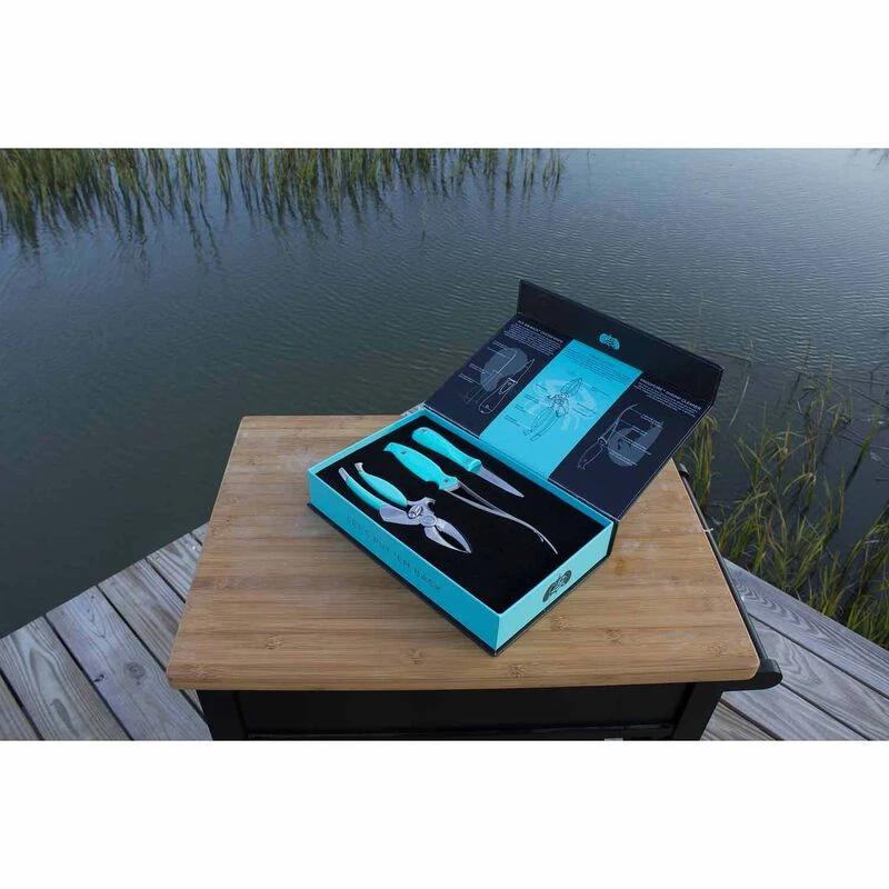 TOADFISH Coastal Kitchen Collection -1 Shrimp Cleaner, 1 Oyster Knife, 1 Crab Claw Cutter 3 TOADFISH Coastal Kitchen Collection -1 Shrimp Cleaner, 1 Oyster Knife, 1 Crab Claw Cutter - Image 3