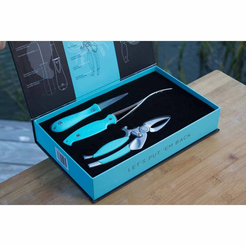 TOADFISH Coastal Kitchen Collection -1 Shrimp Cleaner, 1 Oyster Knife, 1 Crab Claw Cutter 4 TOADFISH Coastal Kitchen Collection -1 Shrimp Cleaner, 1 Oyster Knife, 1 Crab Claw Cutter - Image 4