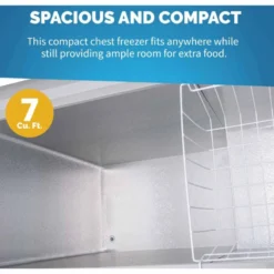 NEW AIR 6.7 Cu Ft. Compact Chest Freezer -Boat Cabin And Galley Store 20279949 8 1500.01072021100030