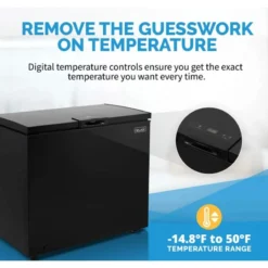 NEW AIR 6.7 Cu Ft. Compact Chest Freezer -Boat Cabin And Galley Store 20279956 9 1500.01072021100106