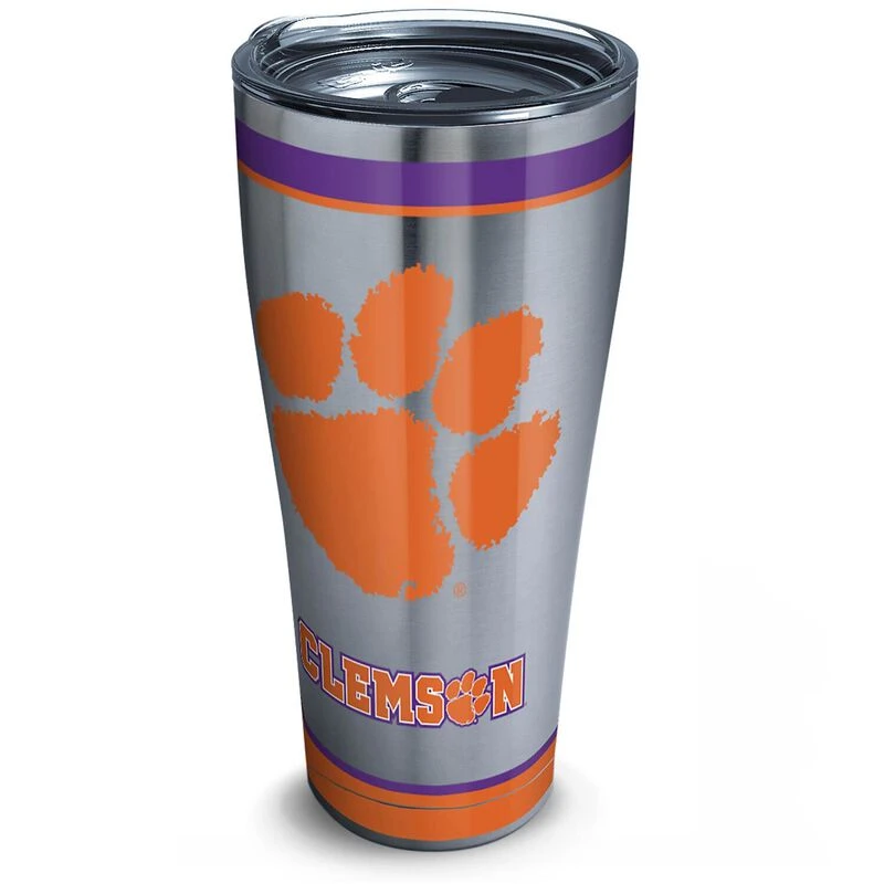 TERVIS 30 oz. Clemson Traditional Tumbler with Lid 1 TERVIS 30 oz. Clemson Traditional Tumbler with Lid