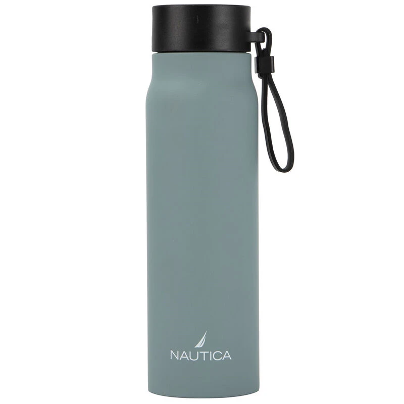 NAUTICA 17.5 oz. Stern Stainless Steel Water Bottle 1 NAUTICA 17.5 oz. Stern Stainless Steel Water Bottle