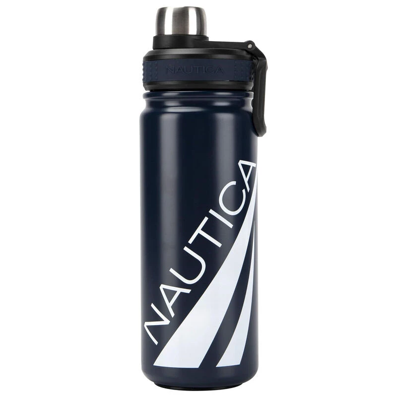 NAUTICA 22 oz. Keel Stainless Steel Water Bottle 1 NAUTICA 22 oz. Keel Stainless Steel Water Bottle