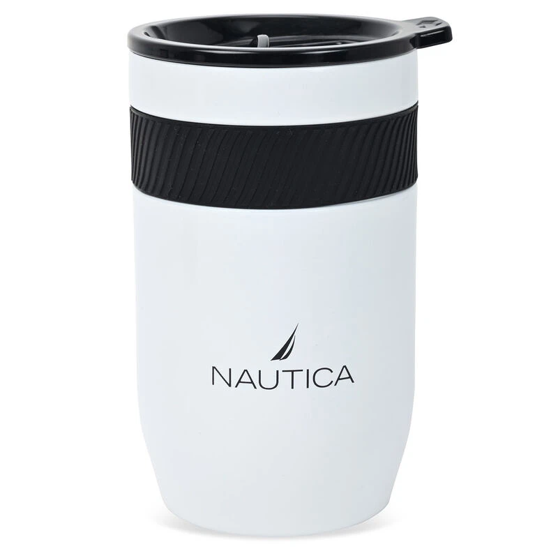 NAUTICA 12 oz. Berth Stainless Steel Tumbler 1 NAUTICA 12 oz. Berth Stainless Steel Tumbler
