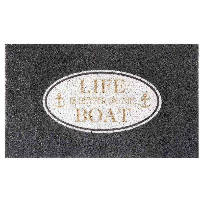 CON-TACT BRAND 18" x 30" PVC Spray Print Boarding Mat, Life is Better on the Boat 1 CON-TACT BRAND 18" x 30" PVC Spray Print Boarding Mat, Life is Better on the Boat