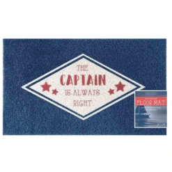 CON-TACT BRAND 18" x 30" PVC Spray Print Boarding Mat, The Captain is Always Right -Boat Cabin And Galley Store 20437661 4 1500.08122021093100