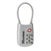 MASTER LOCK 1 3/16in (30mm) Wide Set Your Own Combination TSA-Accepted Luggage Lock with Flexible Shackle