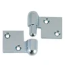 PERKO Chrome-Plated Bronze Pull Apart Hinge-&ldquo;Left Hand&rdquo; Configuration