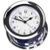 WEEMS & PLATH Atlantis Quartz Clock, Chrome