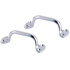 PERKO Zinc Grab Handles, 1 Pair