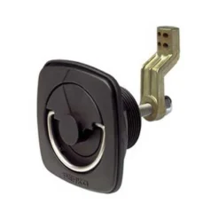 PERKO Non-Locking Flush Latch with Straight Cam Bar