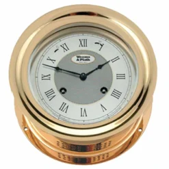 WEEMS & PLATH The Anniversary 8-Day Wind Ship’s Bell Clock